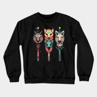 totems animal Crewneck Sweatshirt